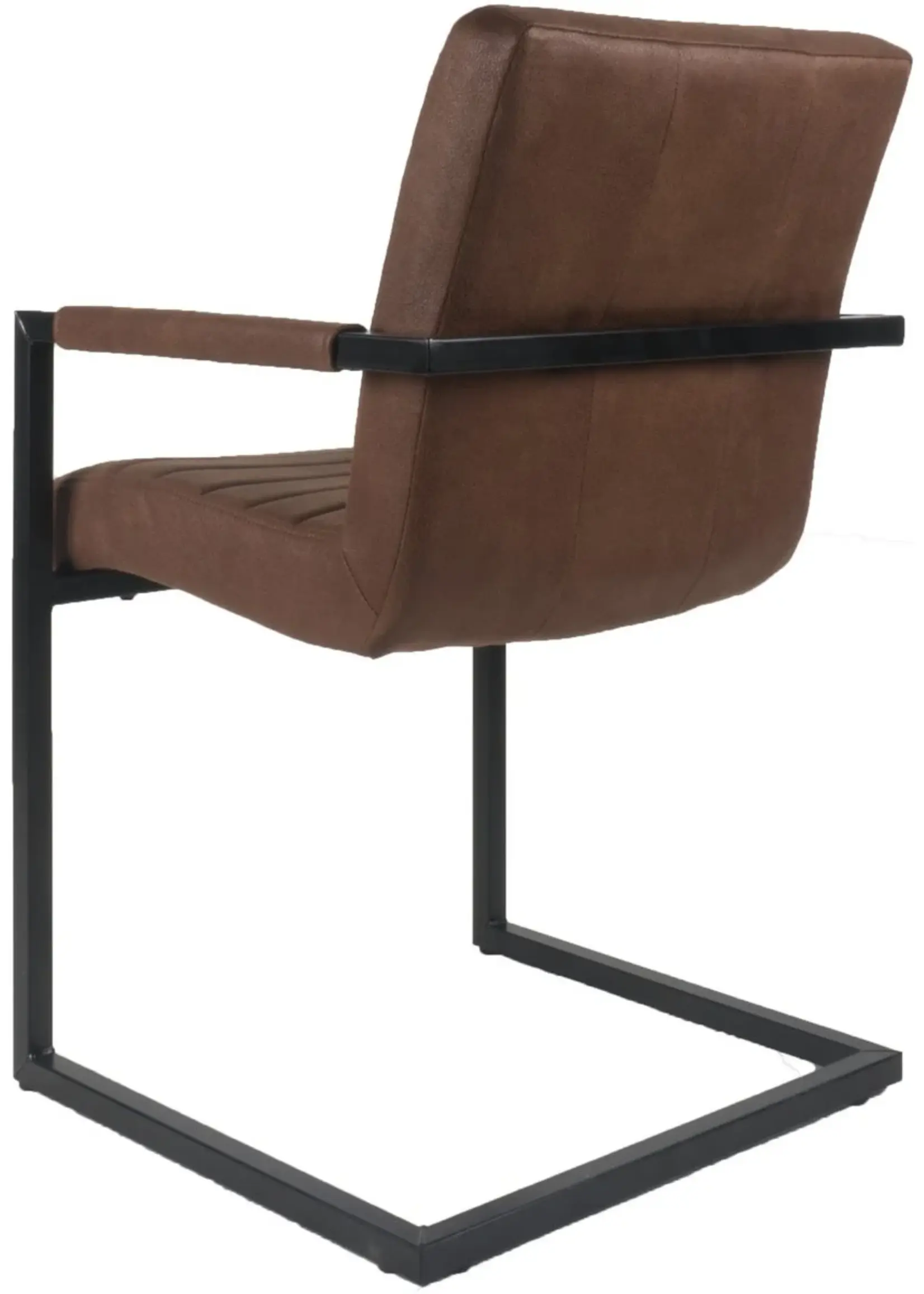 Home67 Eetkamerstoel Toronto Cognac (per 2 stuks)