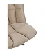 J-line  J-Line stoel Relax Kussen - textiel/metaal - beige