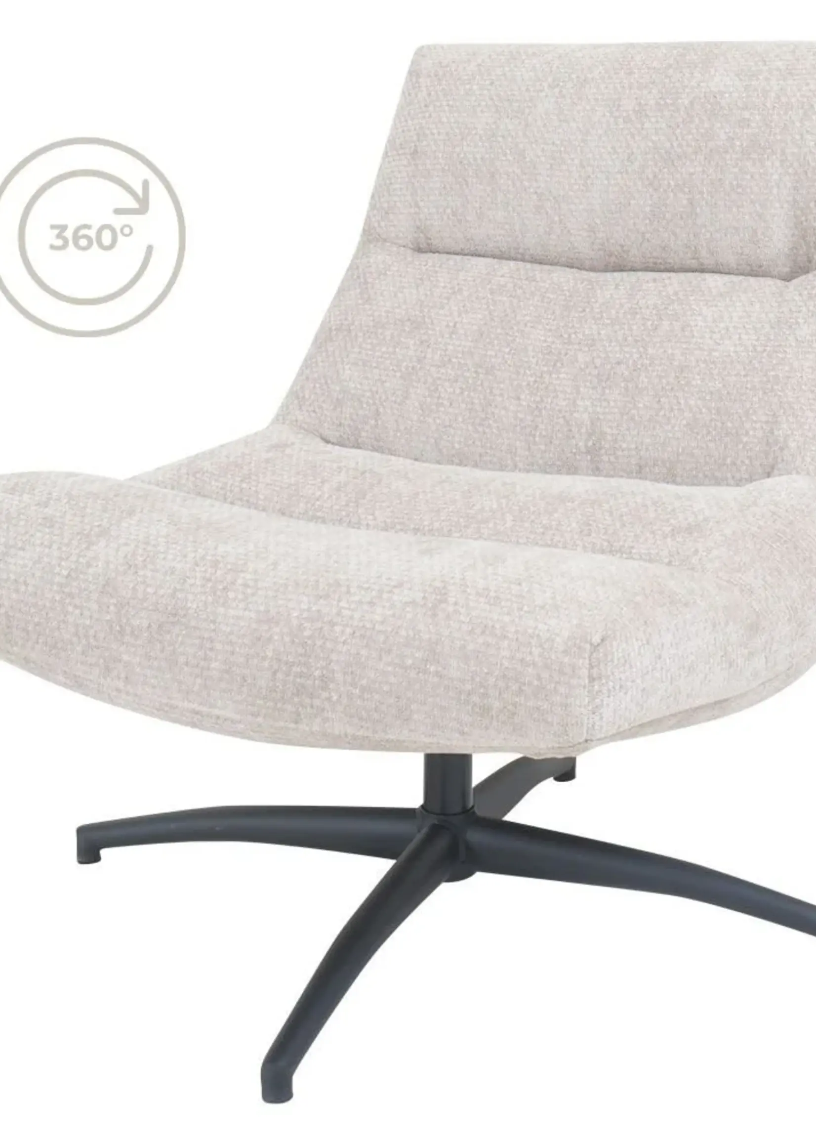 Home67 Fauteuil Quinn Clay