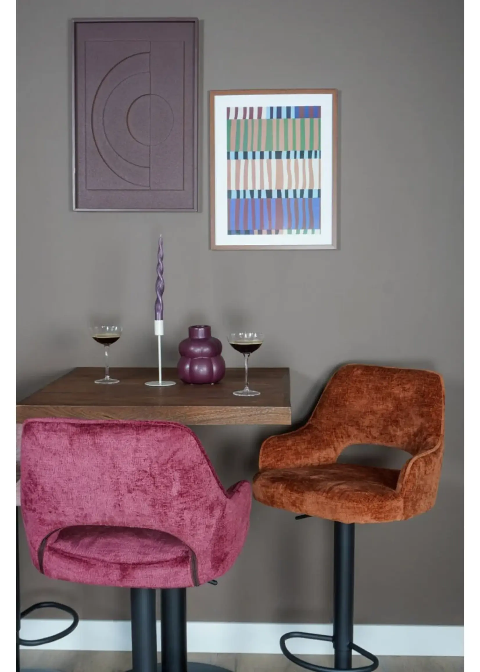 Home67 Barkruk Vivian - Perfect Harmony - Terra 22
