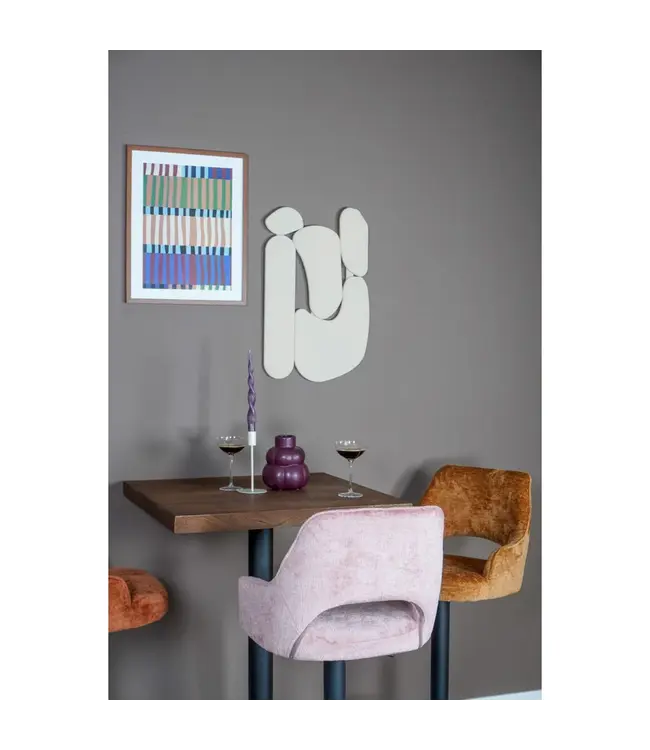 Home67 Barkruk Vivian - Perfect Harmony - Pink 63