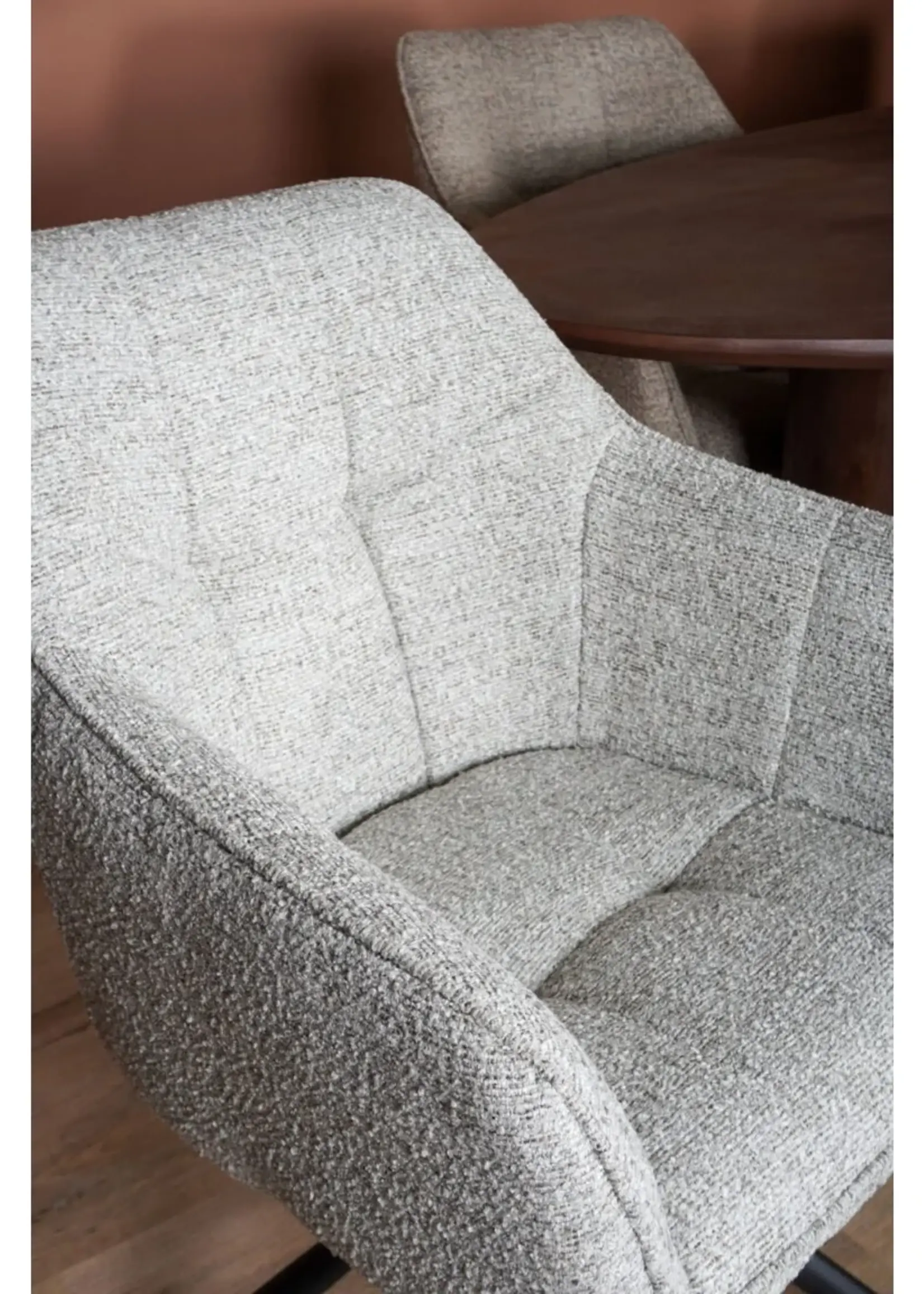 Home67 Eetkamerstoel Chris - Taupe 22