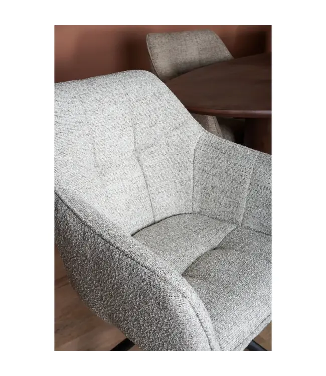 Home67 Eetkamerstoel Chris - Taupe 22