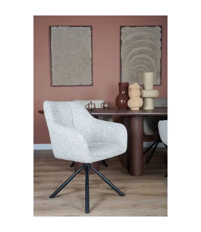 Home67 Eetkamerstoel Chris - Taupe 22