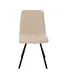 J-line  Eetstoel Clark Metaal/Polyester Wit