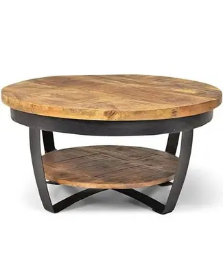 Home67 Salontafel Cilamon Hout - 90 cm