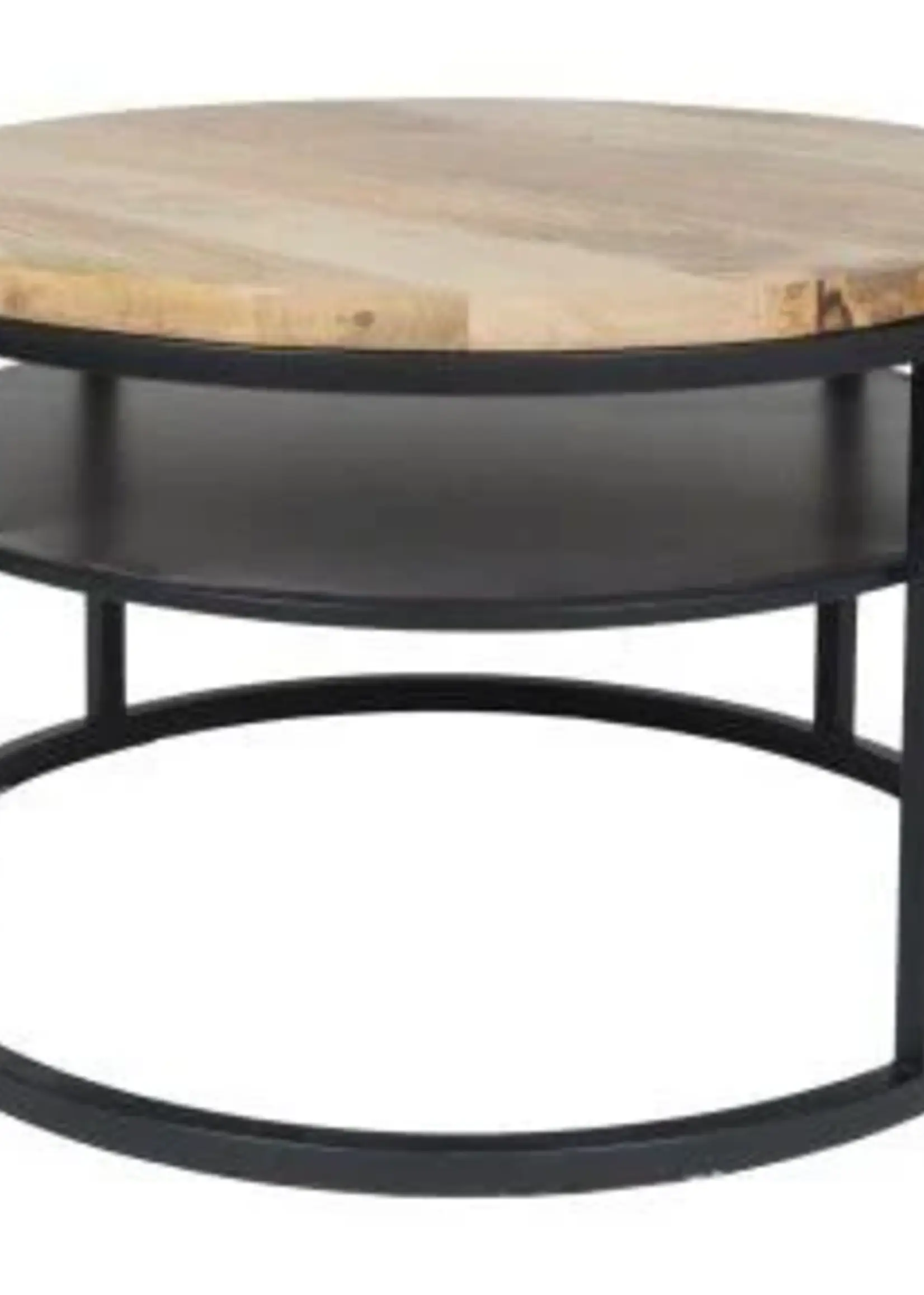 Home67 Salontafel Delhi Rond 43 x ø70 cm