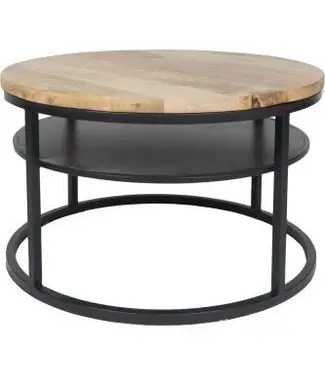 Home67 Salontafel Delhi Rond 43 x ø70 cm