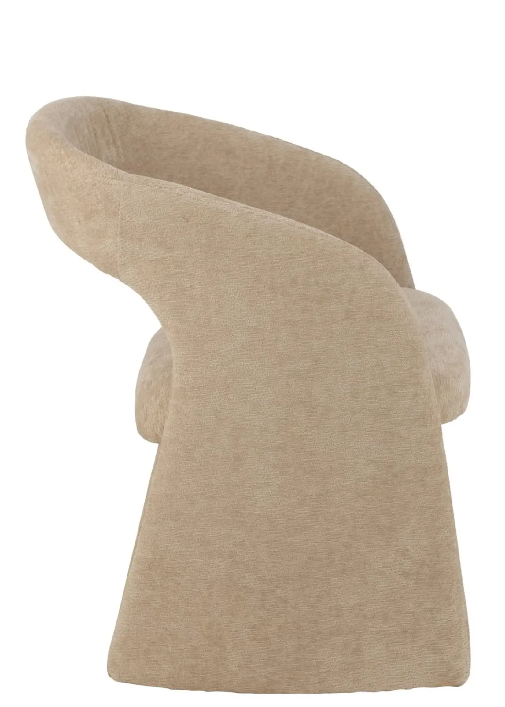 J-line  Anise Stoel Textiel Beige