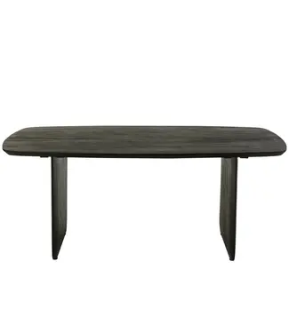 J-line  eettafel - hout - zwart