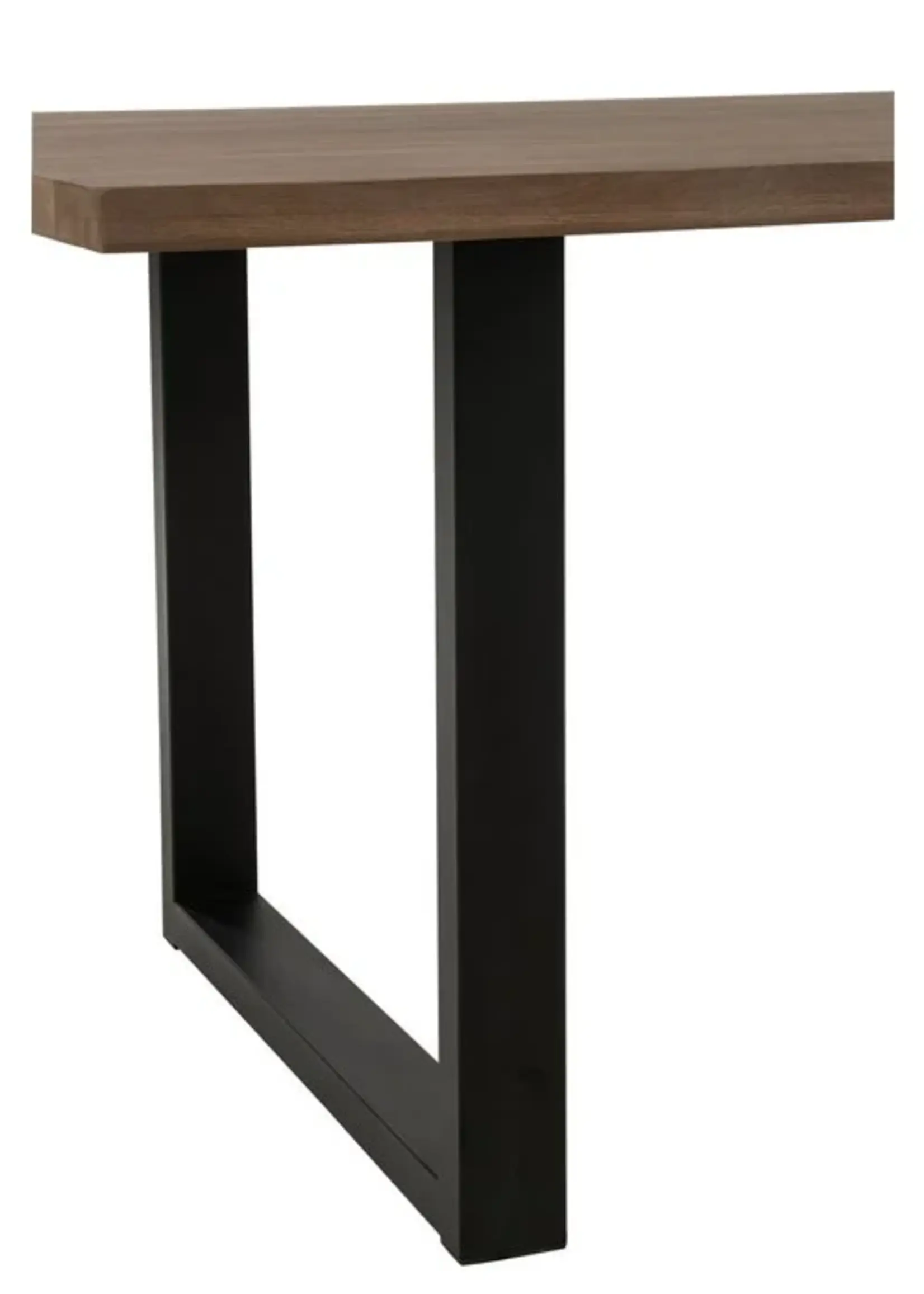 J-line  tafel Poten Rechthoek - metaal - zwart