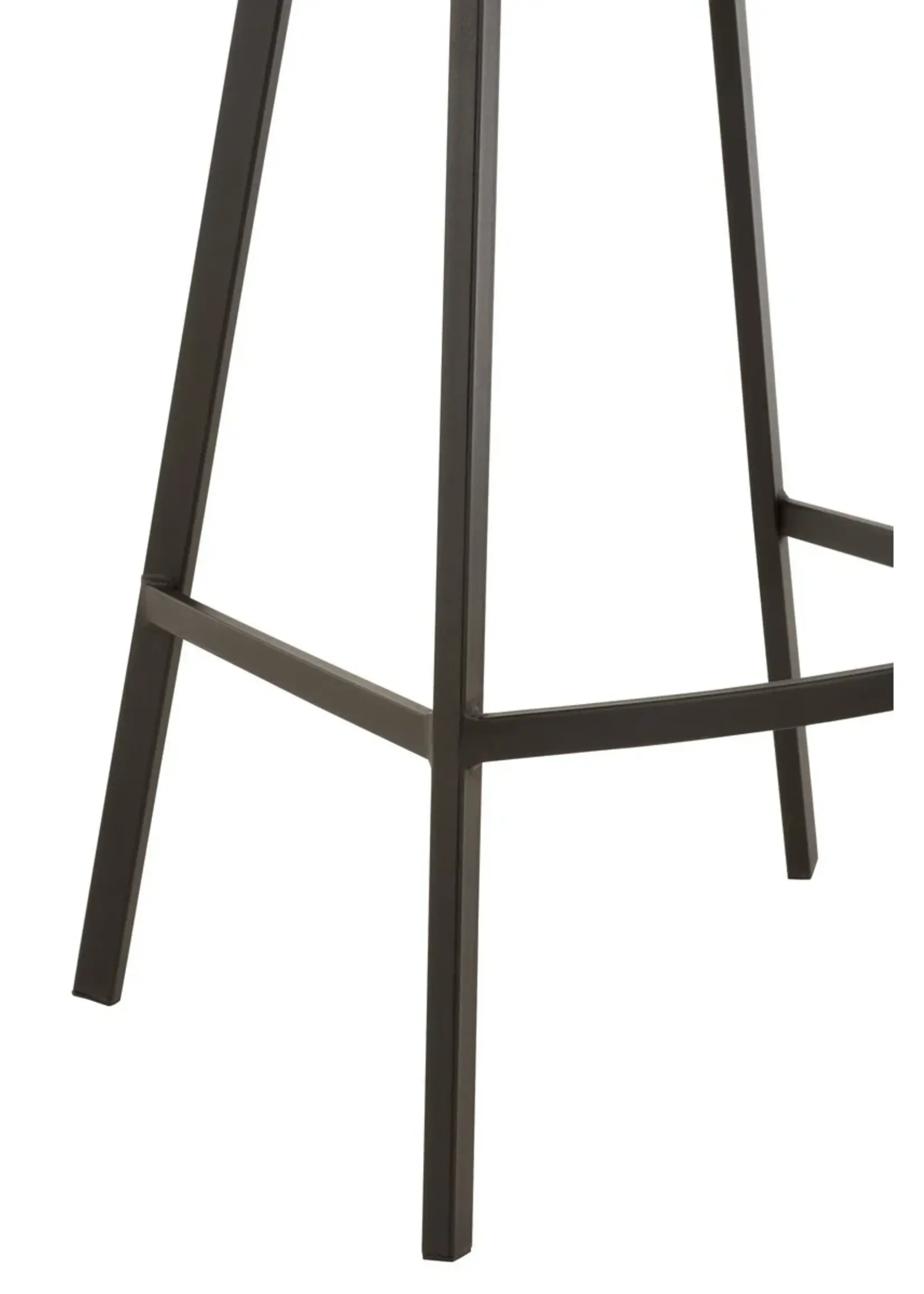 J-line  Barstoel Stephane Textiel/Metaal Beige ( per 2)