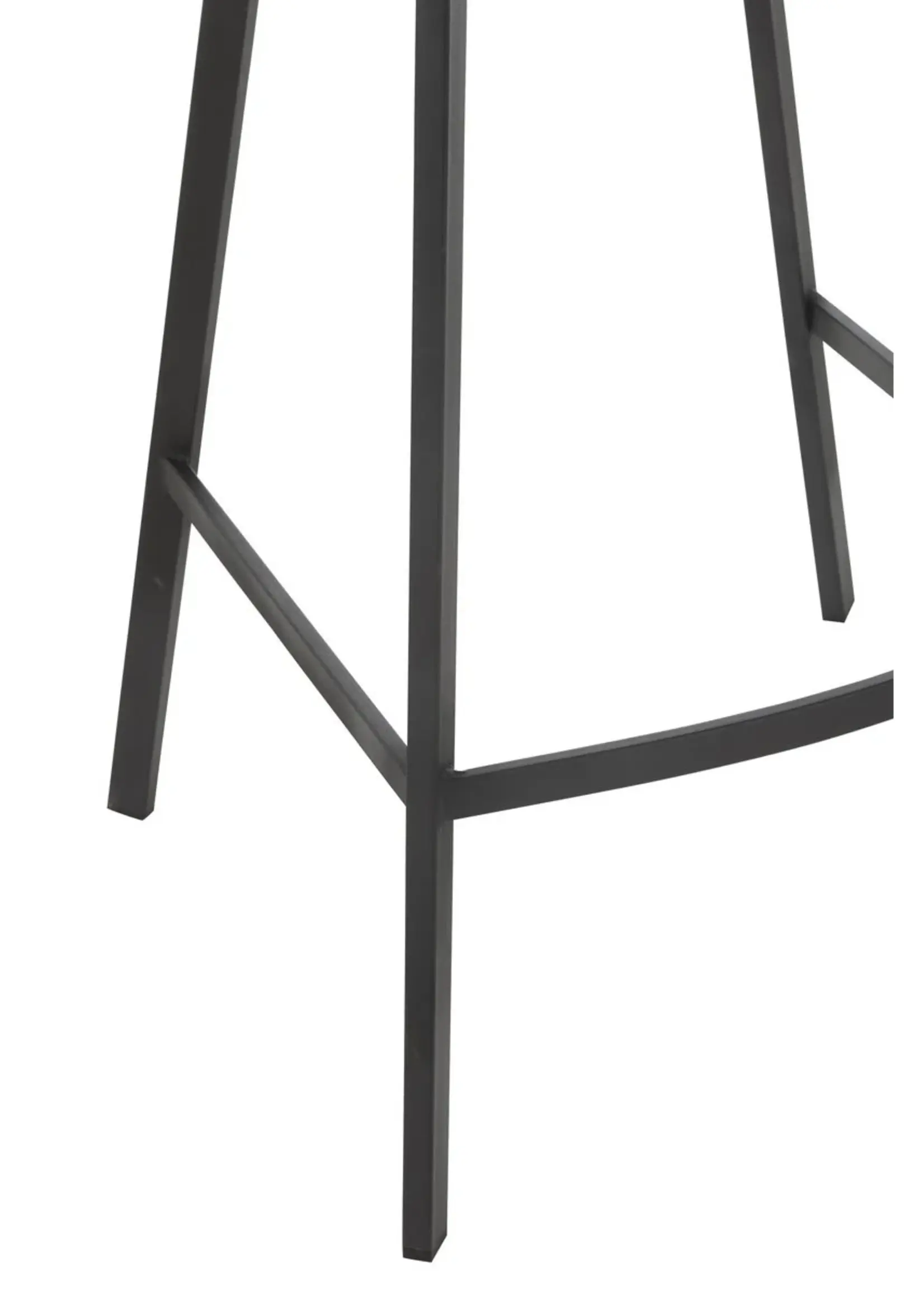 J-line  Barstoel Kent Metaal/Polyester Roest (per 2 )