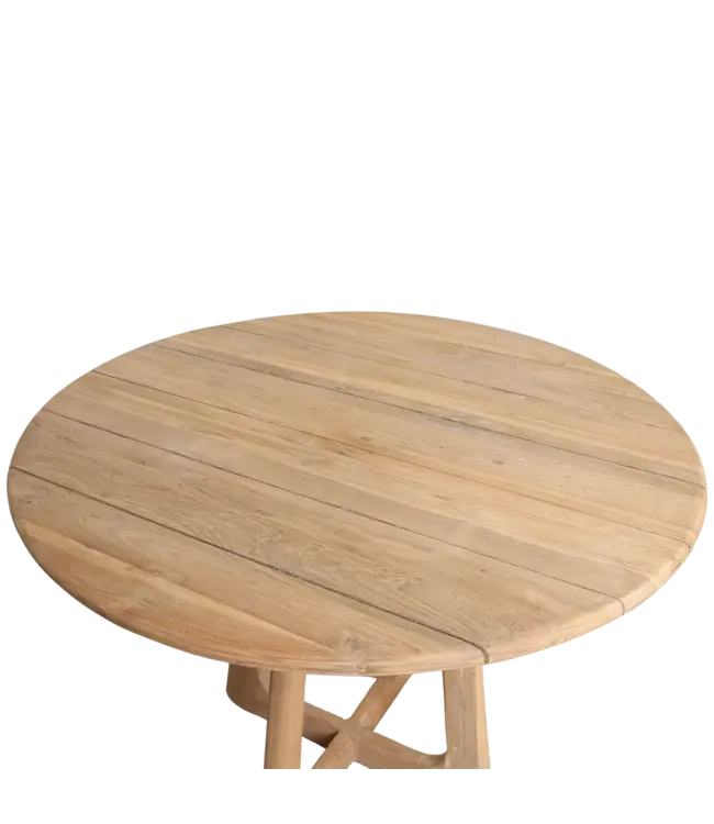 Verano teakhouten ronde tuintafel - Ø100 cm