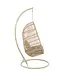 J-line  Hangstoel Egga Metaal/Koord Beige