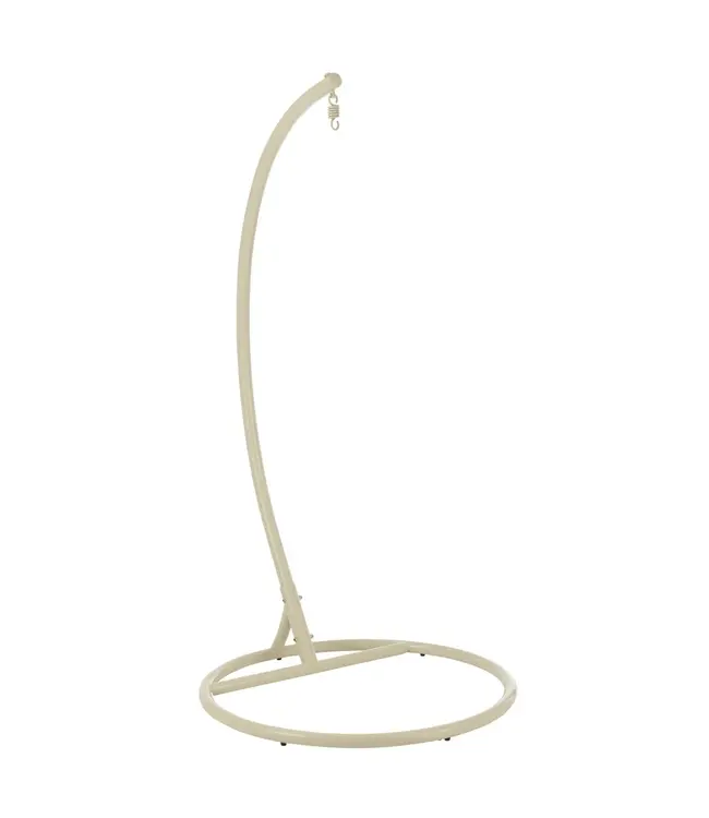 J-line  Hangstoel Egga Metaal/Koord Beige