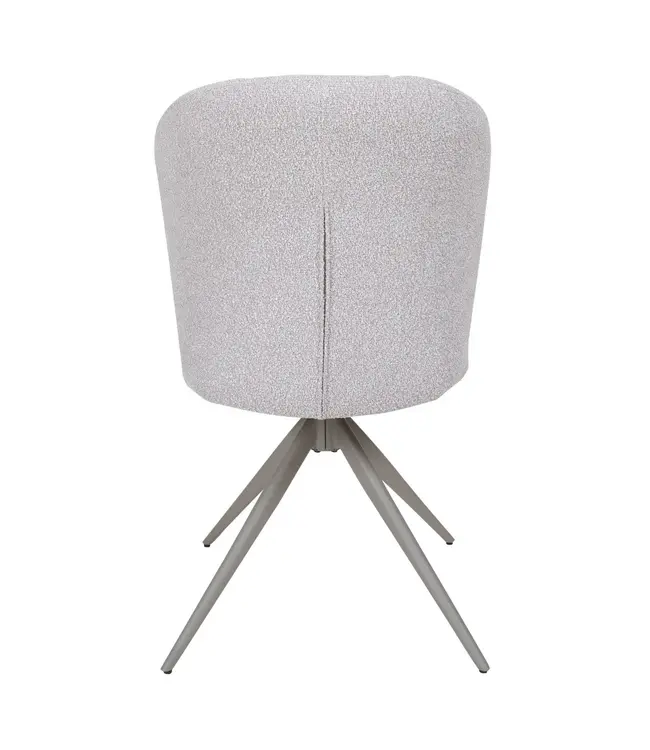 Home67 Eetkamerstoel Cosmo – Bouclé – Naturel