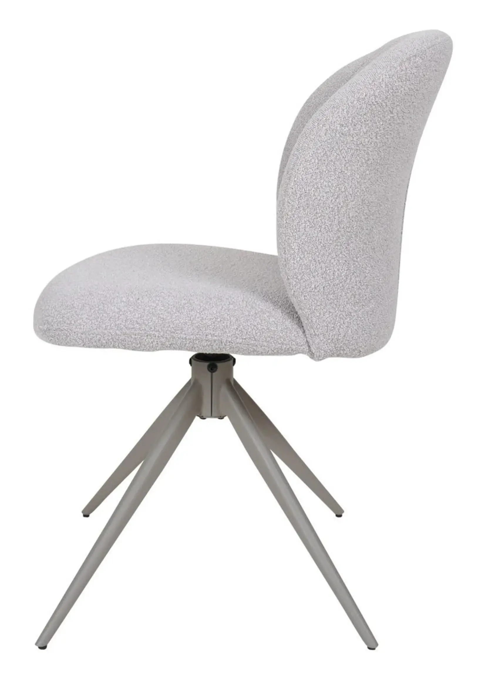 Home67 Eetkamerstoel Cosmo – Bouclé – Naturel