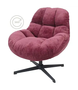 Veer carpets Fauteuil Charlie Bordeaux