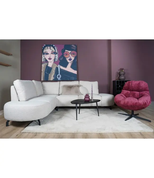 Veer carpets Fauteuil Charlie Bordeaux