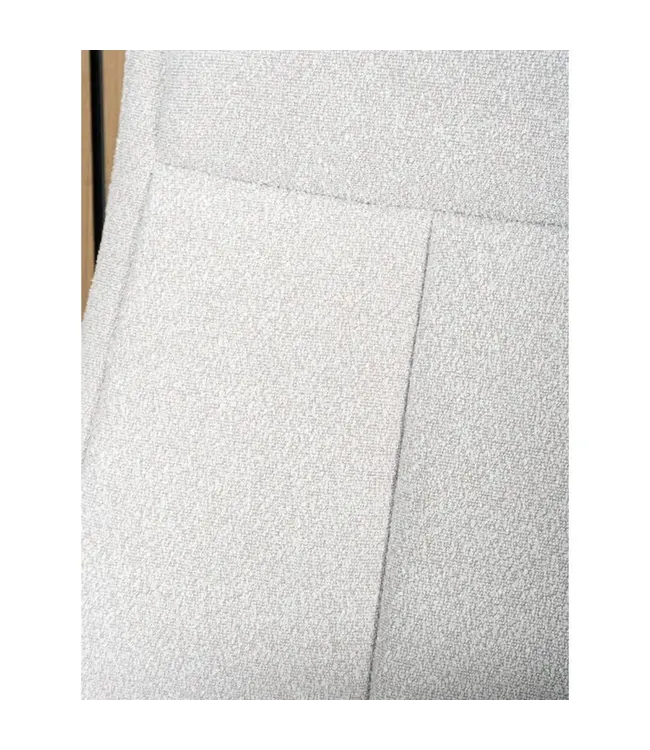 Veer carpets Relaxfauteuil Bindy + Hocker – Bouclé – Naturel