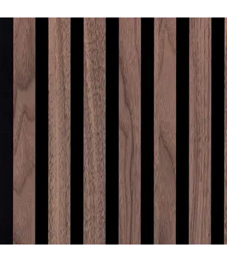 Silentlines Silentlines lattenwand walnoot