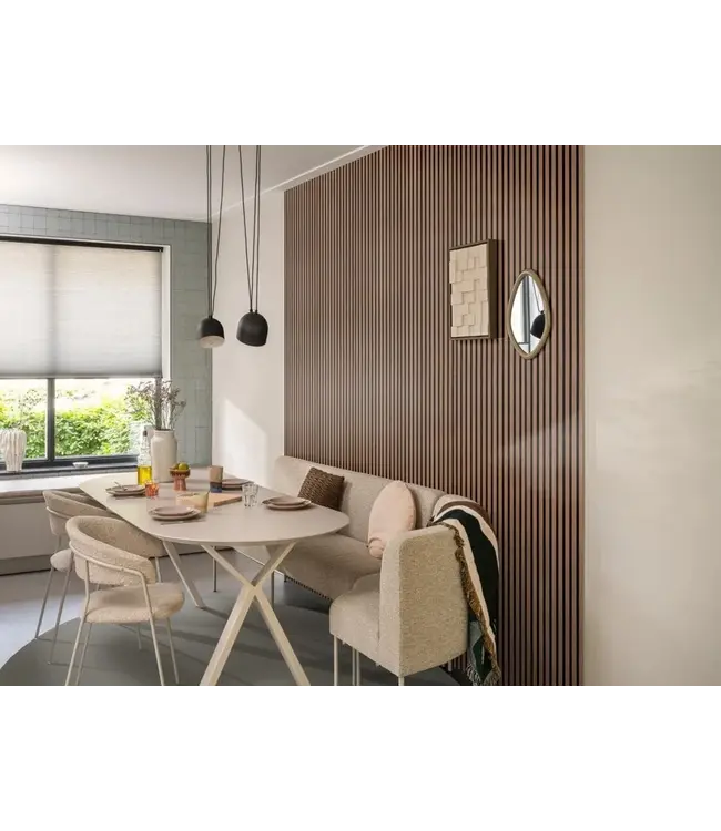 Silentlines Silentlines lattenwand geolied eiken