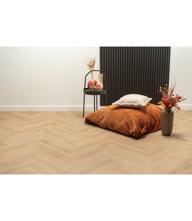 Floer Floer Visgraat PVC – Natuur Eiken