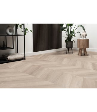 Floer Floer Hongaarse Punt plak PVC – Onbehandeld Eiken