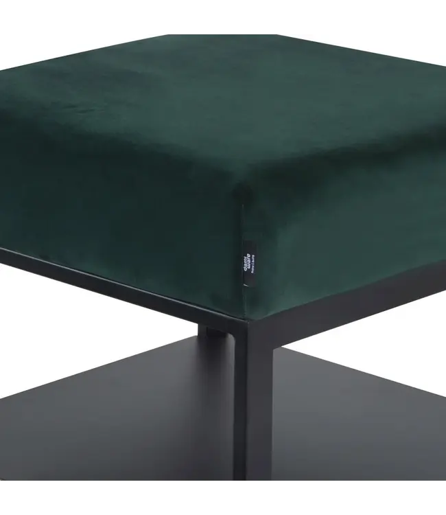 Dami iving Neventafel met de nachtkastje Velvet Otto - Velvet donkergroen