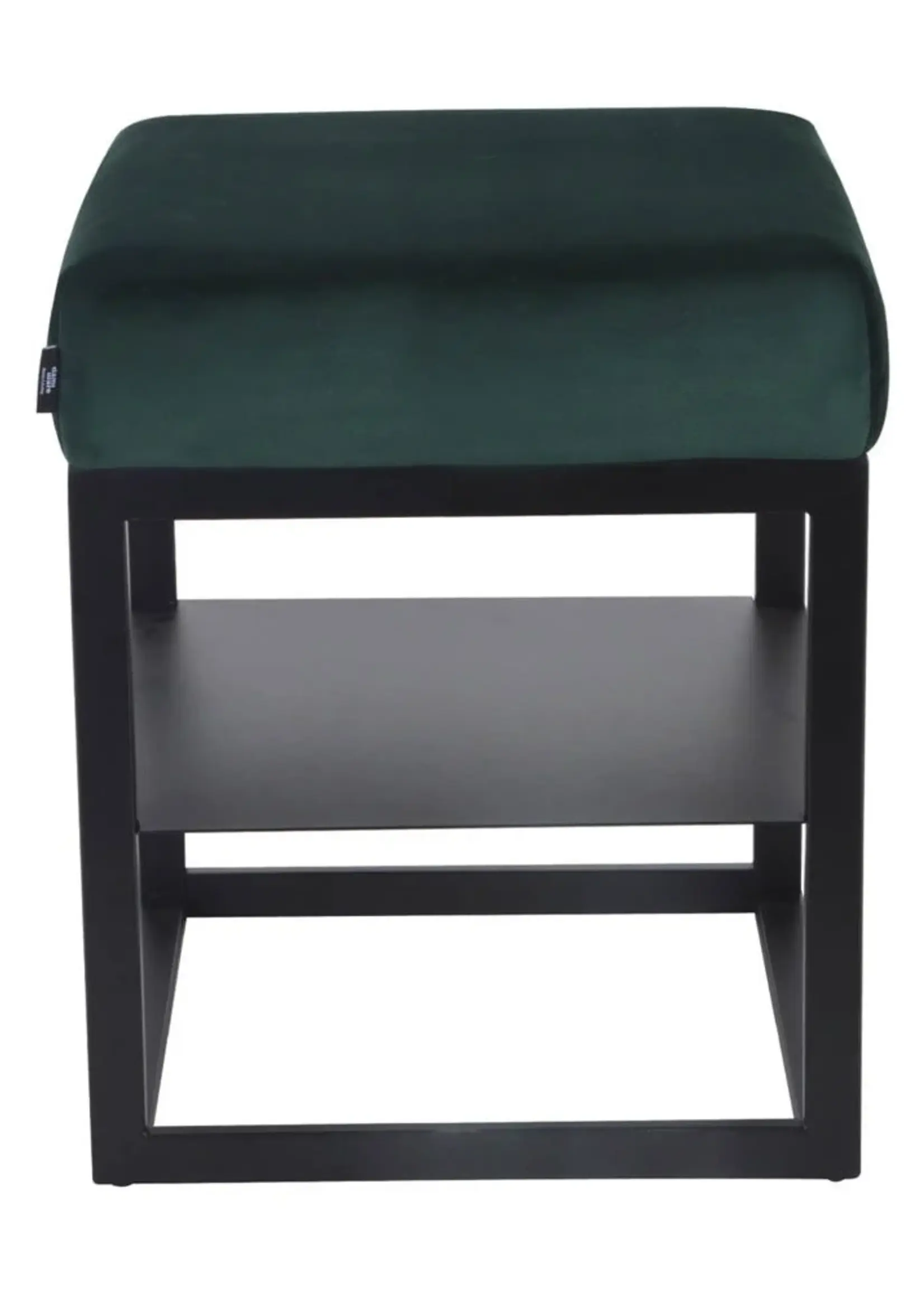 Dami iving Neventafel met de nachtkastje Velvet Otto - Velvet donkergroen