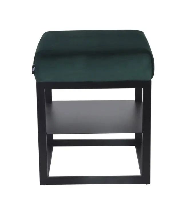 Dami iving Neventafel met de nachtkastje Velvet Otto - Velvet donkergroen