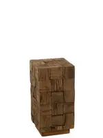 J-line  J-Line sokkel - hout - naturel - small
