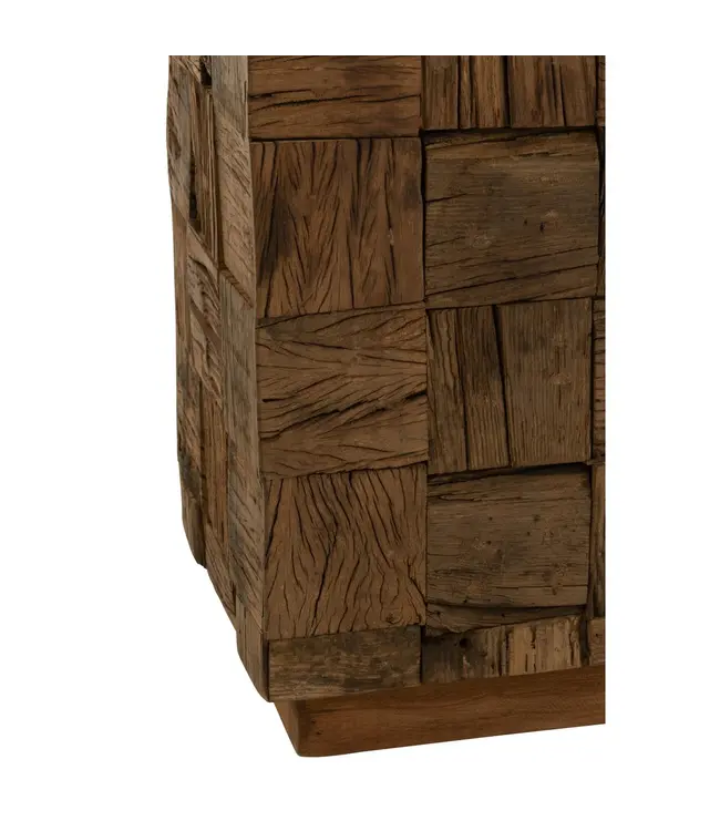 J-line  J-Line sokkel - hout - naturel - small