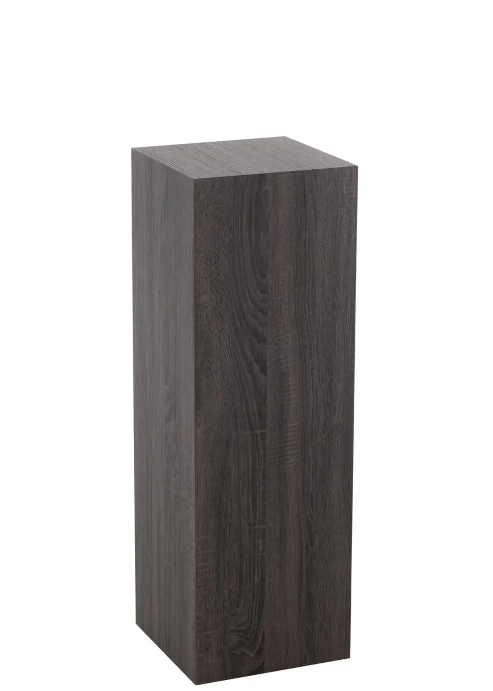 J-line  J-Line Sokkel Rechthoekig Grijs Mdf/Fineer Medium