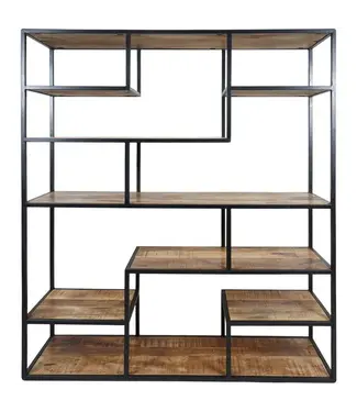 Veer carpets Vakkenkast Huub Hout 175 x 145 cm - Roomdivider