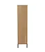 J-line  J-Line Kast Vakken Mdf/Metaal Naturel/Zwart