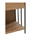 J-line  J-Line Compartimenten kast - hout/ metaal - naturel