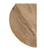 J-line  J-Line Tafel Bar Rond Hout/Metaal Naturel/Zwart