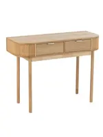 J-line  J-Line console Rond - dennenhout - naturel