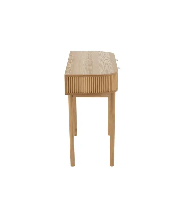 J-line  J-Line console Rond - dennenhout - naturel