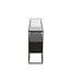 J-line  J-Line Console Vierkant Metaal/Glas Zwart
