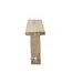 J-line  J-Line Console Brut Gerecycleerd Hout White Wash
