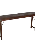 J-line  Console tafel opklapbaar bruin