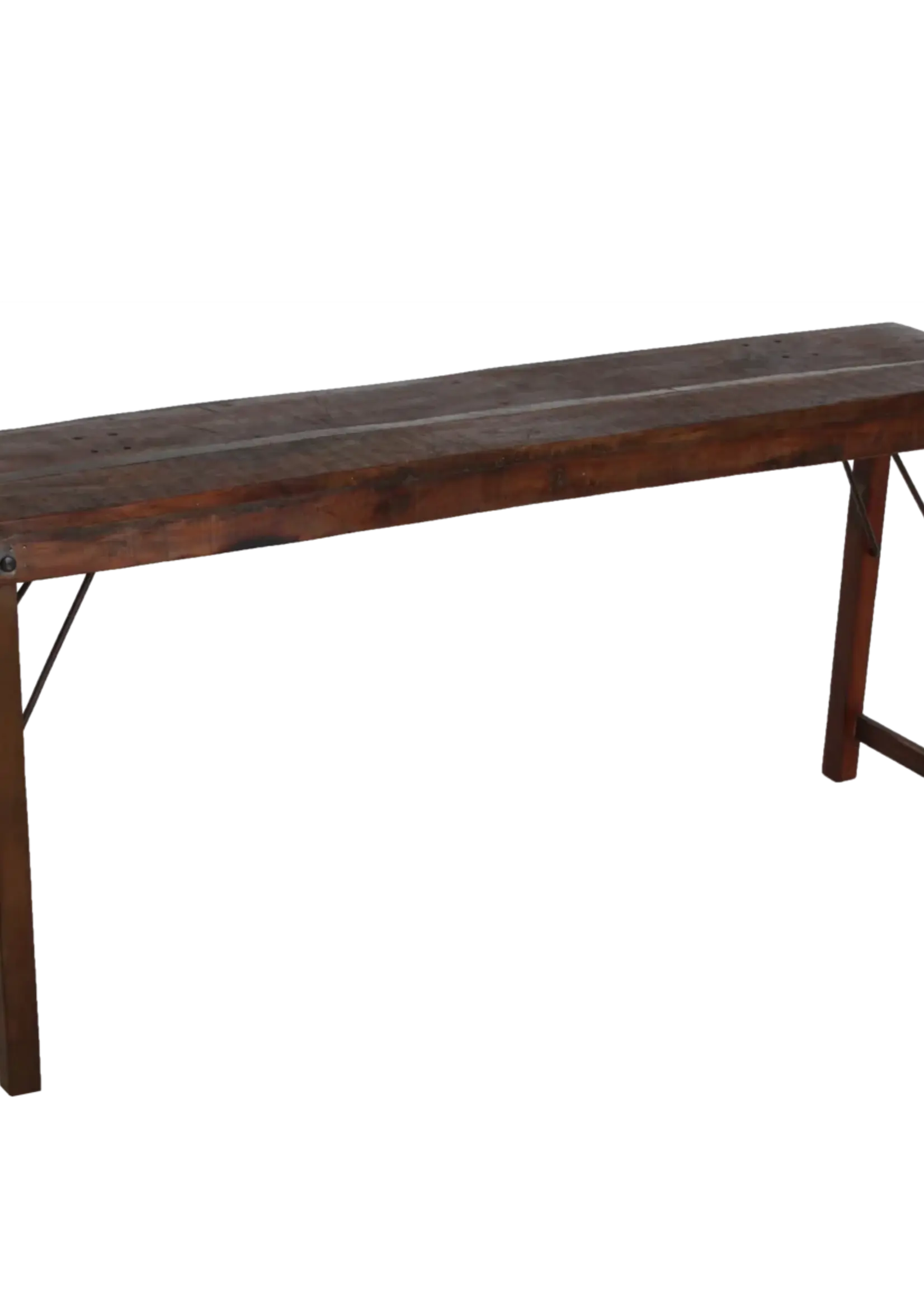 J-line  Console tafel opklapbaar bruin