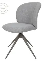 Home67 Eetkamerstoel Cosmo – Bouclé – Champagne