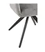J-line  J-Line Stoel Louna Ijzer/Acryl Grijs (per 2 stuks)