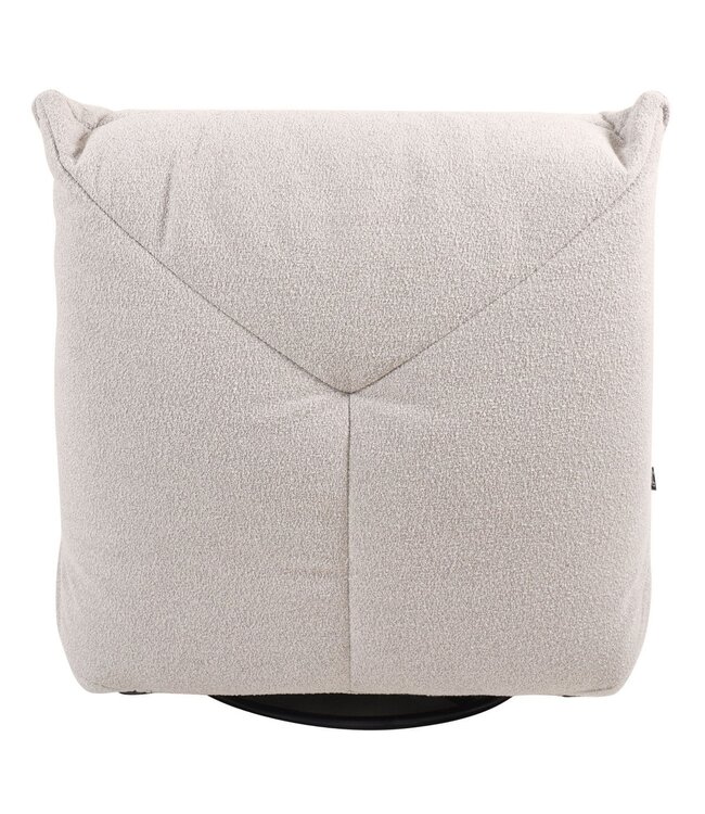 Home67 Relaxfauteuil Just Chill - Naturel Boucle