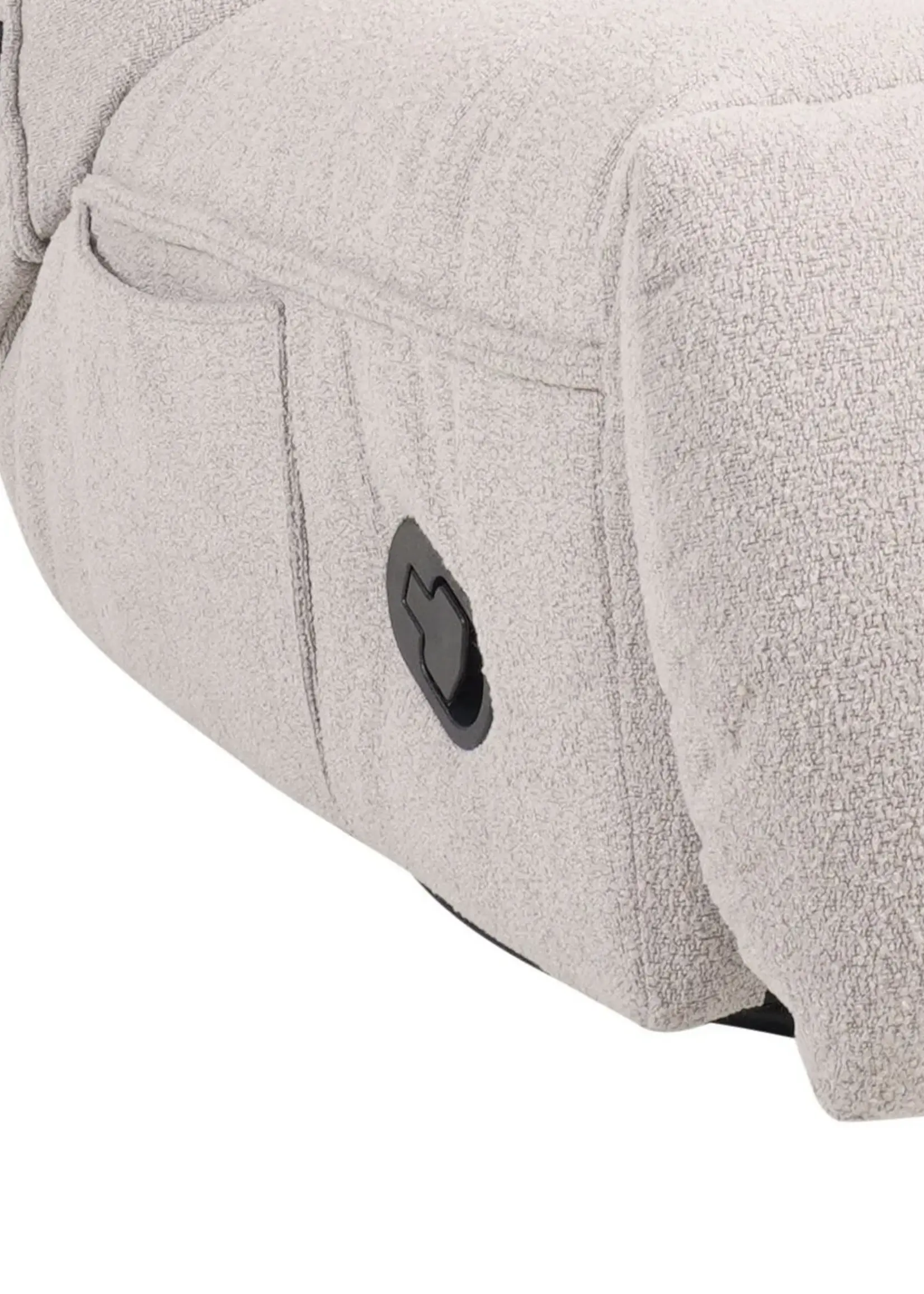 Home67 Relaxfauteuil Just Chill - Naturel Boucle
