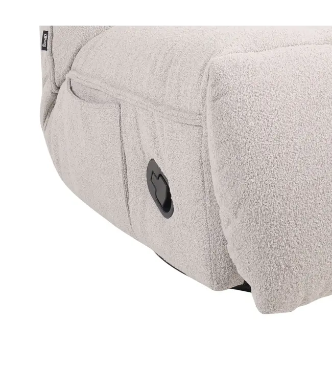 Home67 Relaxfauteuil Just Chill - Naturel Boucle